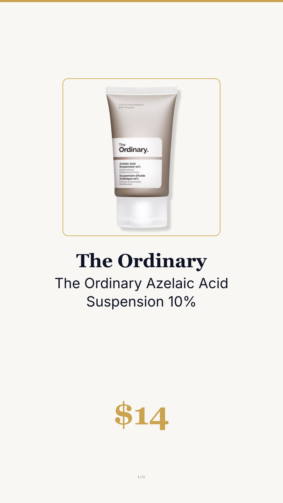 The Ordinary Azelaic Acid Suspension 10%